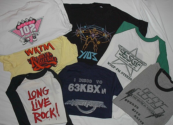 "A History In T-Shirts"...Captain Craig's Radio Years